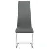 CoasterEveryday 100515GRY Montclair - Upholstered Dining Side Chair (Set of 4) - Gray