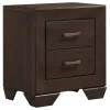 CoasterEveryday 300762T-S5 Dorian - 5 Piece Twin Bedroom Set - Dark Cocoa