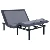 CoasterEveryday 350132Q Negan - Queen Adjustable Bed Base - Gray And Black