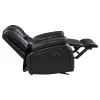 Coaster Fine Furniture 610246 Camila - Upholstered Glider Recliner Chair - Black