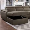 Furniture of America CM6963-SECT Hugo - Sectional - Light Brown