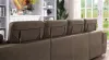 Furniture of America CM6963-SECT Hugo - Sectional - Light Brown