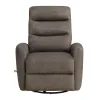 New Classic U2518-14-FBR New Classic U2518-14-FBR Takami - Swivel Recliner - Chocolate Poly