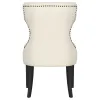 Coaster Fine Furniture 115572 Baney - Fabric Upholstered Dining Side Chair - Beige And Black