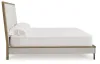 Benchcraft® B622B5 Benchcraft® B622B5 Tomtyn - California King Upholstered Bed - Light Brown