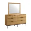 Intercon NP-BR-5491-NTO-C Newport - Mirror - Natural Oak