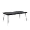New Classic D1891-10 Ava - Dining Table - Black