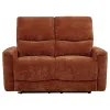 Coaster Fine Furniture 609575 Navarro - Chenille Upholstered Reclining Loveseat - Burnt Orange
