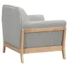 Coaster Fine Furniture 511073 Vaughn - Fabric Upholstered Flared Arm Accent Chair - Gray