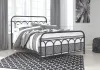 Ashley Furniture B280-681 Nashburg - Queen Metal Bed - Black