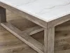 Ashley Furniture T789-1 Loyaska - Rectangular Cocktail Table - Brown / Ivory