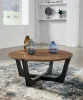 Ashley Furniture T726-8 Hanneforth - Round Cocktail Table - Brown