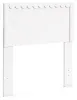 Ashley Furniture EB1810-155 Hallityn - Twin Panel Headboard - White