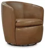 Ashley Furniture A3000700 Kierreys - Swivel Chair - Caramel