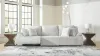 Ashley Furniture 92706S8 Ashley Furniture 92706S8 Top Tier - 3-Piece Reclining Sectional Sofa - Alloy