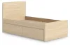 Ashley Furniture EB9632B10 Ashley Furniture EB9632B10 Onita - Twin Panel Platform Bed With 1 Side Storage - Natural