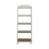 Liberty Furniture 244-BK201 Magnolia Manor - Leaning Pier Bookcase - Antique White