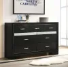 CoasterEveryday 206363 Miranda - 7-Drawer Dresser - Black