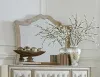 CoasterElevations 223524 Antonella - Upholstered Dresser Mirror - Camel