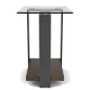 Riverside Furniture 82212 Riverside Furniture 82212 Cortland - Chairside Table - Dark Brown