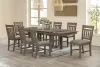 New Classic 40-3412-D8C New Classic 40-3412-D8C Harrisburg - Dining Table & 8 Chairs - Brown