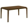 Coaster Fine Furniture 108921 Almonte - Rectangular Wood Dining Table - Dark Brown