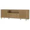 Coaster Fine Furniture 720253 Arini - Rattan Cane 2-Door TV Stand Media Console - Sand Wash
