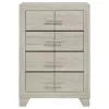 Coaster Fine Furniture 225065 Trenton - 4-Drawer Bedroom Chest Of Drawers - Rustic Cream