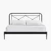 Intercon MB-BR-VINKNG-MTE-C Metal Beds - Vintage King Metal Bed - Matte Black