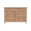 Intercon SM-BR-8810-WHE-C Intercon SM-BR-8810-WHE-C San Mateo - Dresser - Wheat