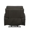 New Classic U5853-16P2-SBL Gaia - Auto Glider Recliner With Power Headrest & Footrest - Sable