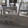 Liberty Furniture 407-C9001S Liberty Furniture 407-C9001S Summer House - Slat Back Side Chair - Dove Gray