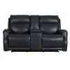 Liberty Furniture 7031SL-23P Clinton - Loveseat With Console P3 & ZG - Carmel Slate