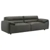 Coaster Fine Furniture 509504 Buxton - Top Grain Leather Upholstered Sofa - Graphite