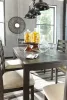 Ashley Furniture D397-425 Rokane - Dining Room Table Set (Set of 7) - Brown