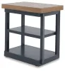 Ashley Furniture T402-13 Landocken - Occasional Table Set (Set of 3) - Brown / Blue