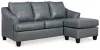 Ashley Furniture 4770518 Genoa - Sofa Chaise - Steel