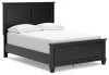Ashley Furniture B687B4 Ashley Furniture B687B4 Lanolee - Full Panel Bed - Black