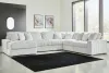 Ashley Furniture 25903S21 Ashley Furniture 25903S21 Stupendous - 6-Piece Sectional With LAF Corner Chaise - Alloy
