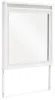 Ashley Furniture B822/31/36/57/54S/97/92(2) Ashley Furniture B822/31/36/57/54S/97/92(2) Chalanna - 7 Pc. - Dresser, Mirror, Queen Upholstered Storage Bed, 2 Nightstands - White