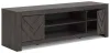 Ashley Furniture W3789-68 Ashley Furniture W3789-68 Cayboni - LG TV Stand With Fireplace Option - Black