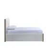 New Classic 00-B2123-100 Anika - 6/6 Eastern King Bed Only - White / Natural
