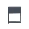 Liberty Furniture 2030-AT2126 East End - 1 Shelf Accent Table - Wirebrushed Denim