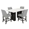 New Classic D1221-22 Faust - Counter Chair (Set of 2) - Gray