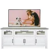 Riverside Furniture 37240 Cora - Media Console - Cloud / Fog