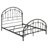 CoasterEssence 300407Q Rowan - Metal Queen Open Frame Bed - Dark Bronze