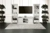 Furniture of America CM5089-TV-60 Georgia - TV Stand With Doors- Antique White