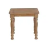 Intercon HI-TA-2426T-SWH-C Highland - End Table With Turned Legs - Sandwash