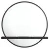 Coaster Fine Furniture 224337-SET Arini - 2 Piece Makeup Vanity Table And Mirror Set - Black