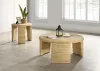 Coaster Fine Furniture 708508-S2 Artina - 2 Piece Rattan Coffee And End Table Set - Natural